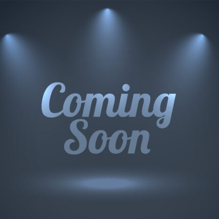coming soon background with focus spot lights